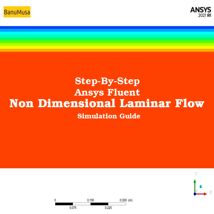 Step-By-Step Ansys Fluent Non Dimensional Laminar Flow Simulation Guide