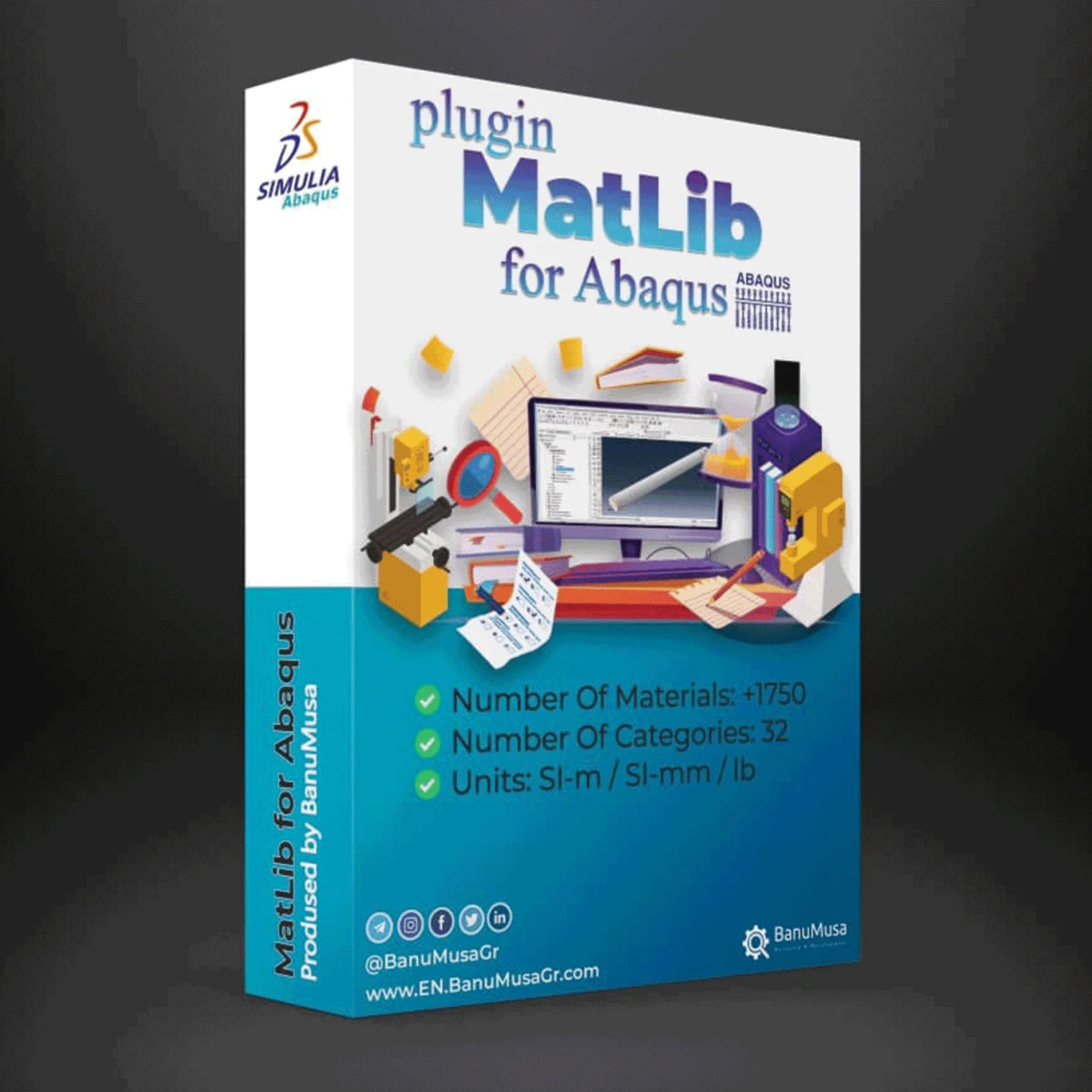 Best Abaqus Material Library Plugin for Abaqus Users 1 abaqus-material-library-free-download plugin material properties database
