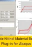 Calibrate Nitinol Material Behavior Abaqus Plugin free download