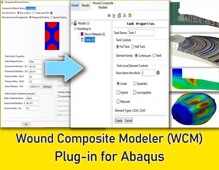 Wound Composite Modeler plug in for Abaqus