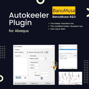 Autokeeler plugin generating Forming Limit Curves (FLC) and FLD in Abaqus