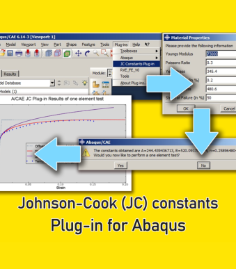 Johnson-Cook plugin for Abaqus