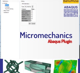 Micromechanics Plugin for Abaqus