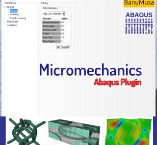 Micromechanics Plugin for Abaqus