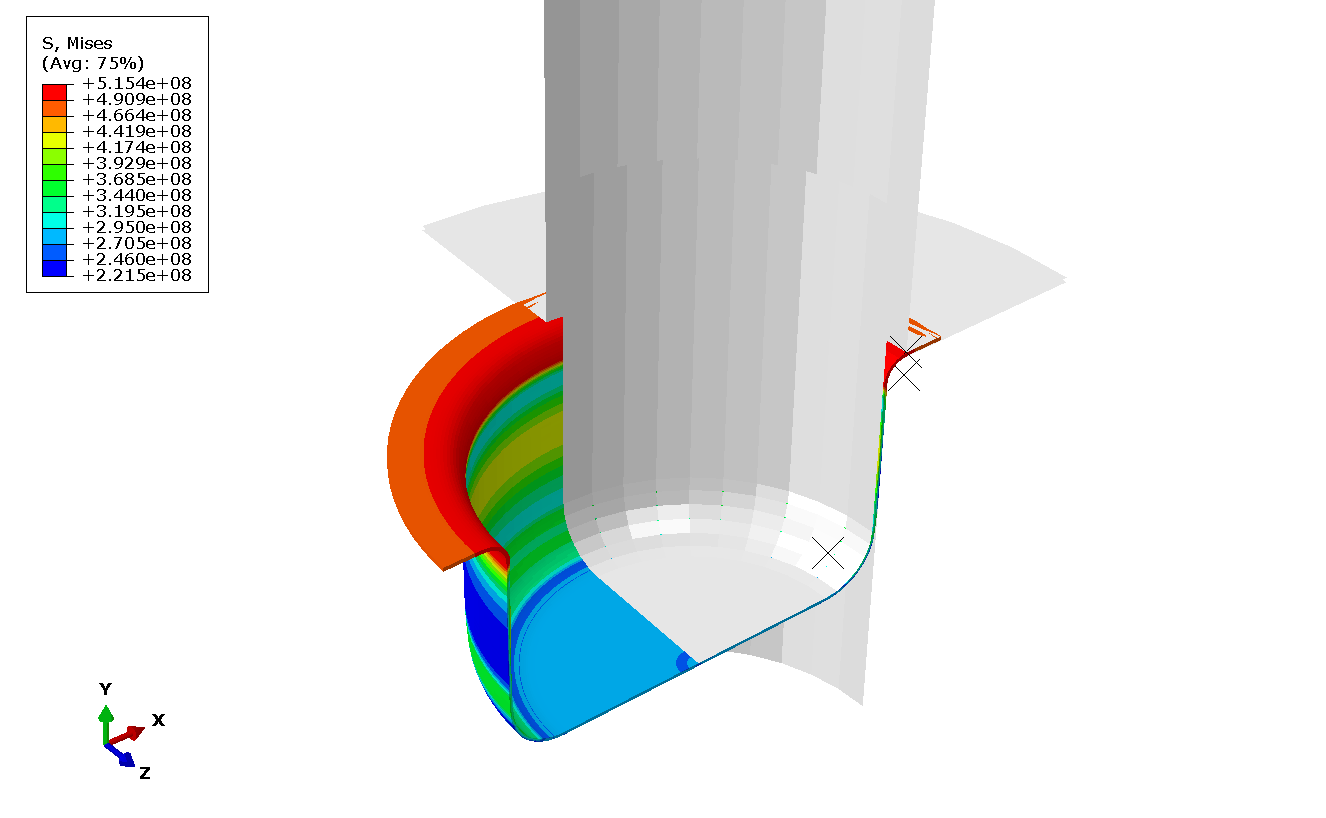 Metal Forming with Abaqus - deep drawing simulation abaqus tutorial