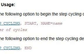 abaqus 2025 steo cycling fatigue analysis Understanding Step Cycling in Abaqus 2025